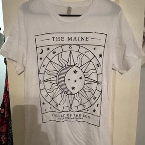 The Maine Band Valley Of The Sun Phoenix Arizona White Unisex T Shirt Size Small